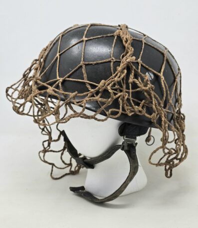 Striking Luftwaffe Fallschirmjäger Helmet, Netted!