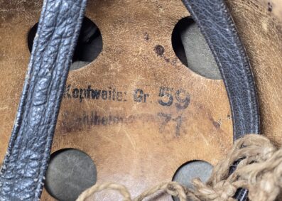 Striking Luftwaffe Fallschirmjäger Helmet, Netted! - Image 31