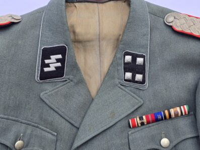 Phenomenal Waffen-SS Tunic From Rudolf Fend, LAH - Image 44
