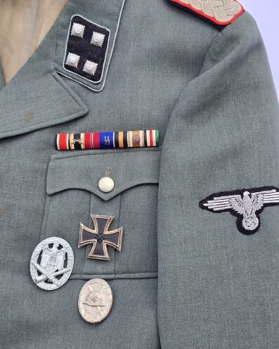 Phenomenal Waffen-SS Tunic From Rudolf Fend, LAH - Image 50