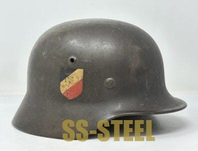 M35 Double Decal Heer Helmet - Image 4