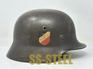 M35 Double Decal Heer Helmet - Image 5