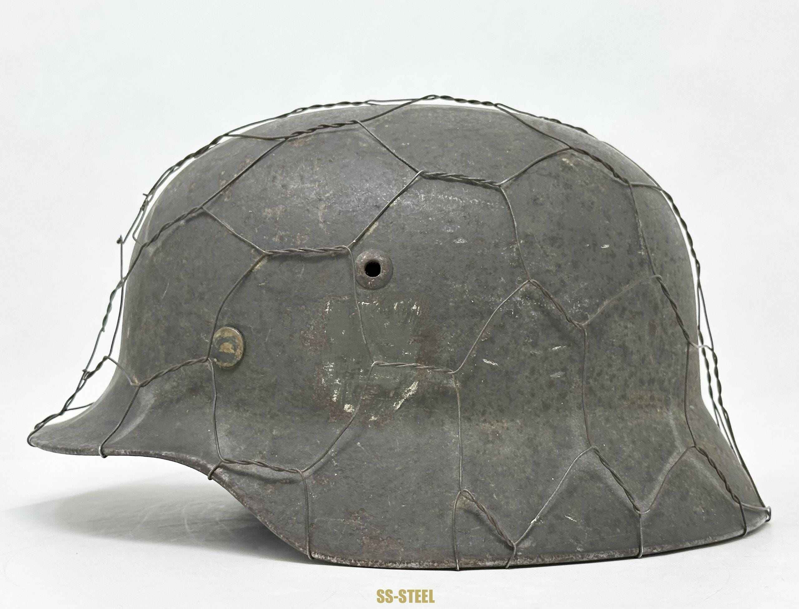 SS Chickenwire M35 Helmet Volunteer