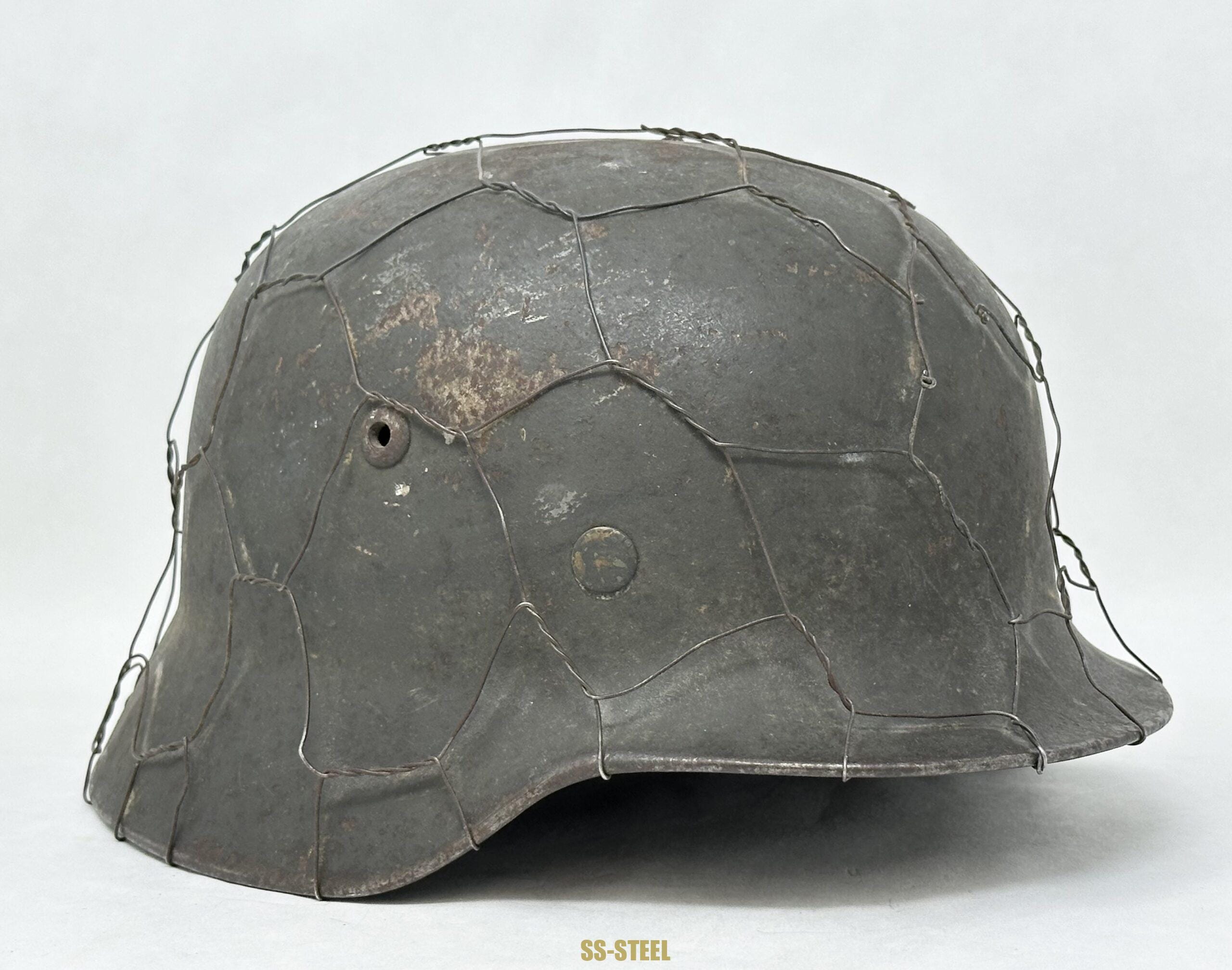SS Chickenwire M35 Helmet Volunteer - Image 3