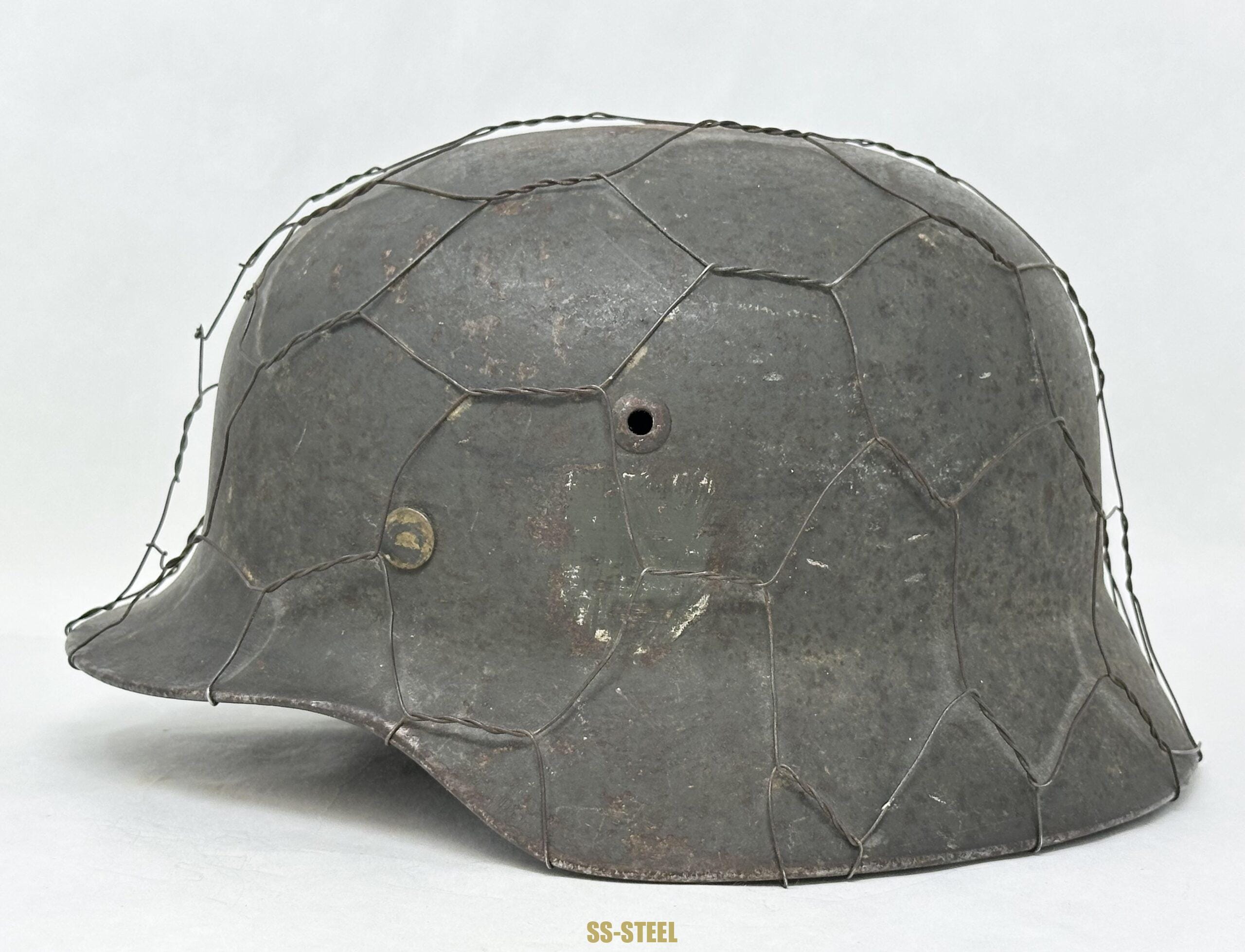 SS Chickenwire M35 Helmet Volunteer - Image 6