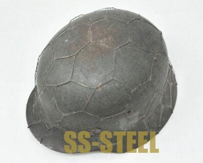 SS Chickenwire M35 Helmet Volunteer - Image 9