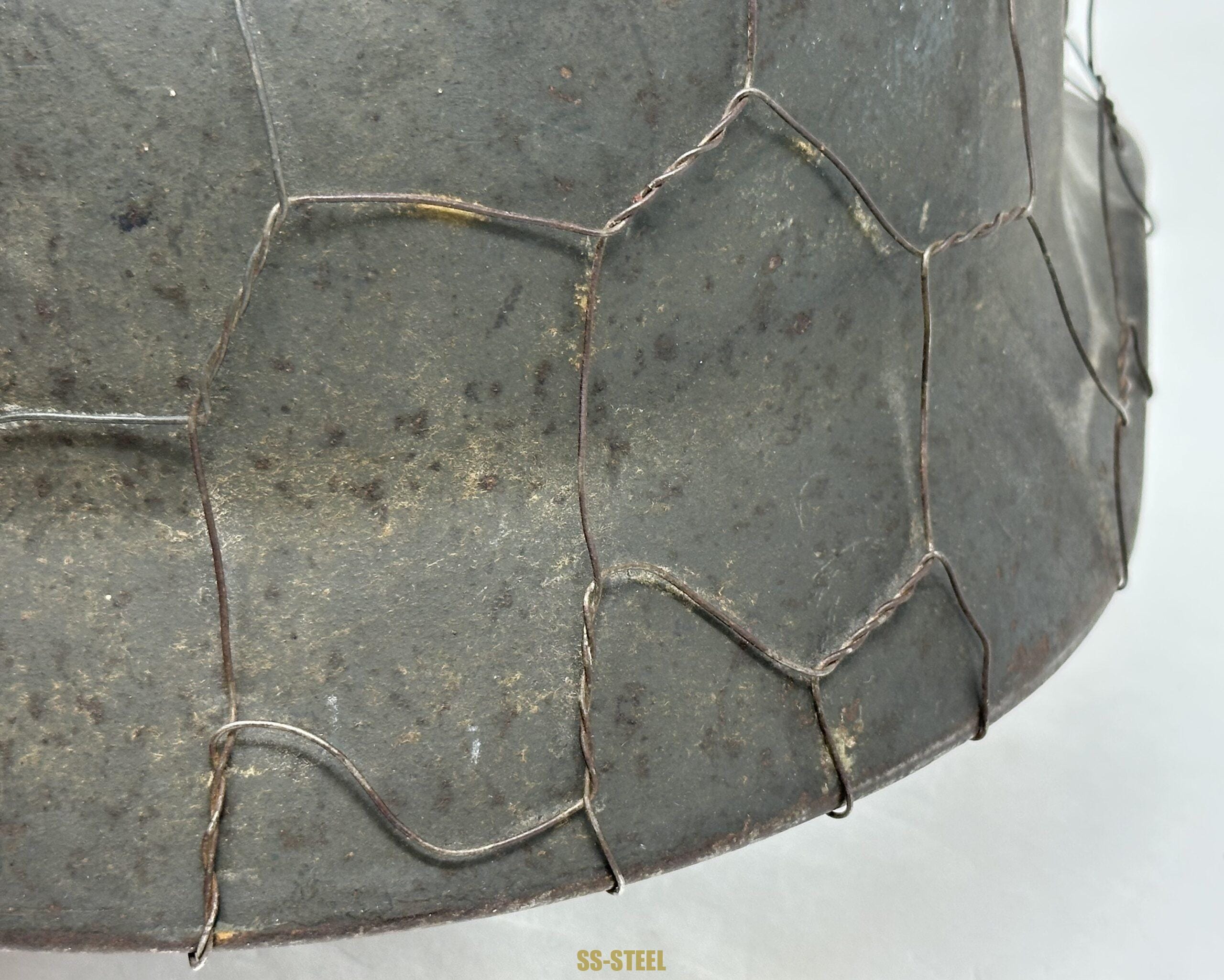SS Chickenwire M35 Helmet Volunteer - Image 17