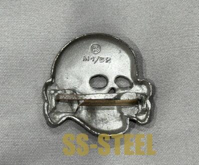 SS Visor Skull M1/52 Deschler - Image 3