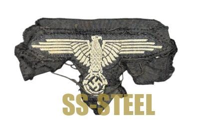 Bevo SS Runic Tab and Bevo Eagle, Uniform Removed-Cutoff - Image 4