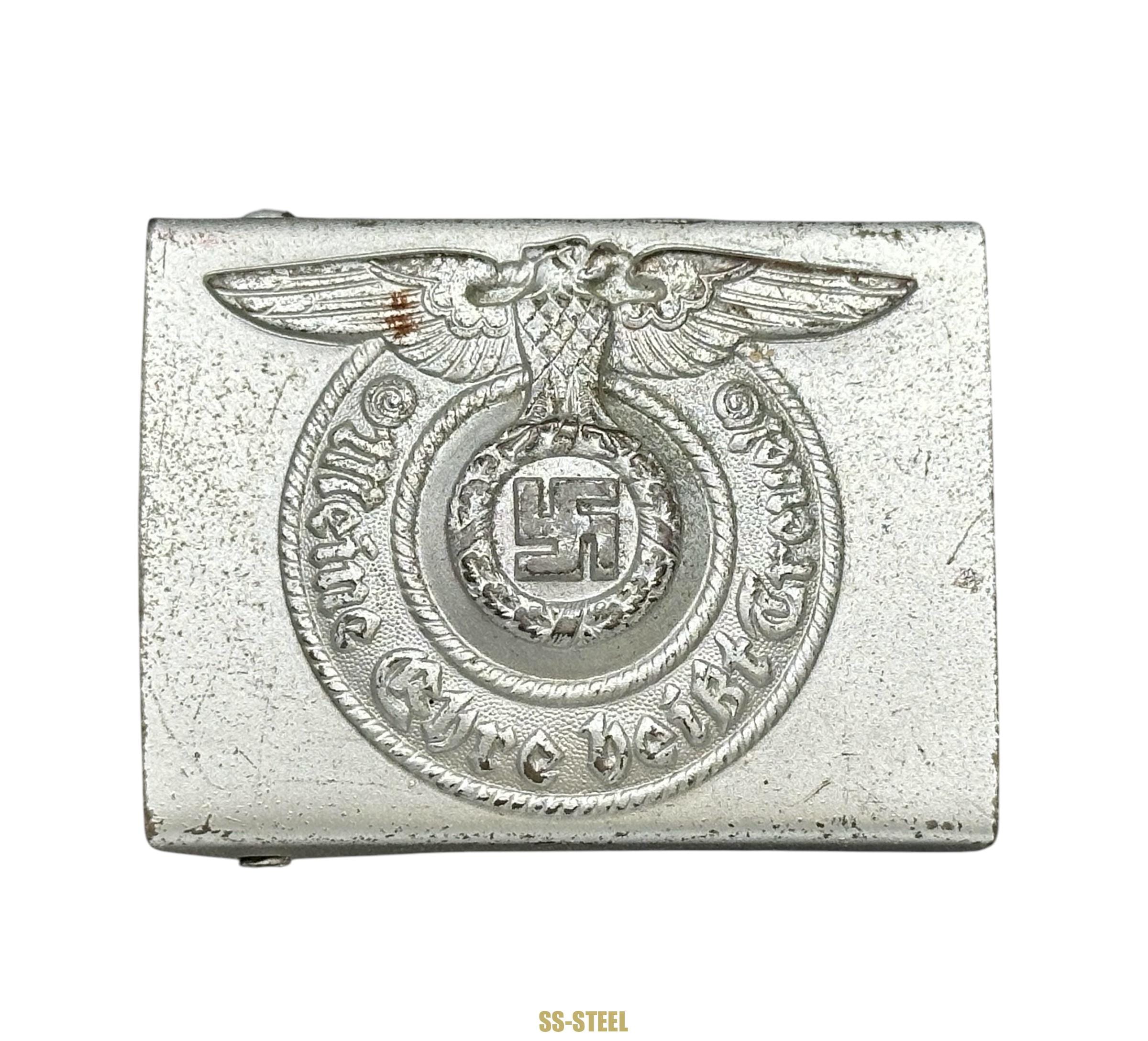 Unissued SS EM NCO Buckle 155/40