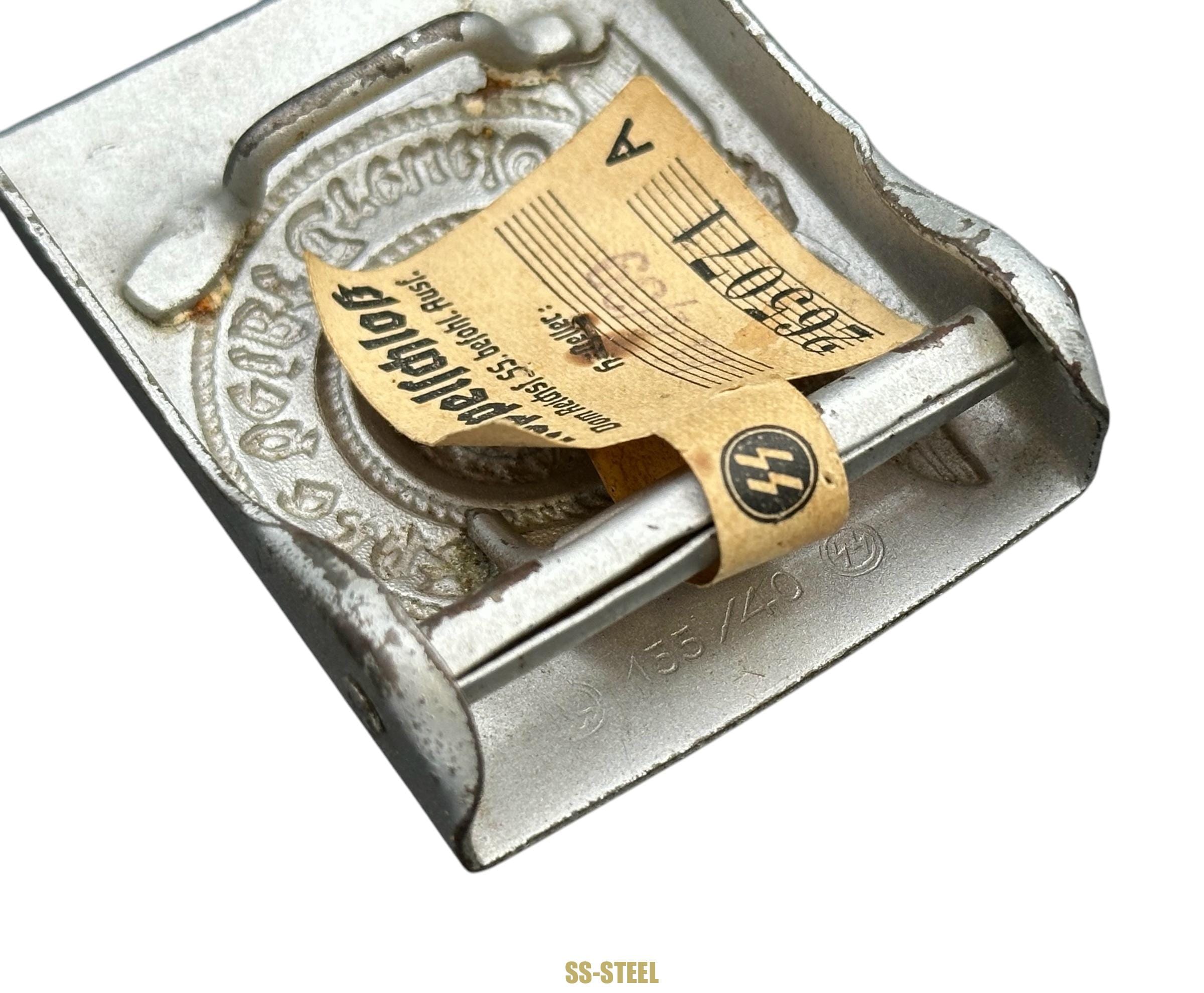 Unissued SS EM NCO Buckle 155/40 - Image 4