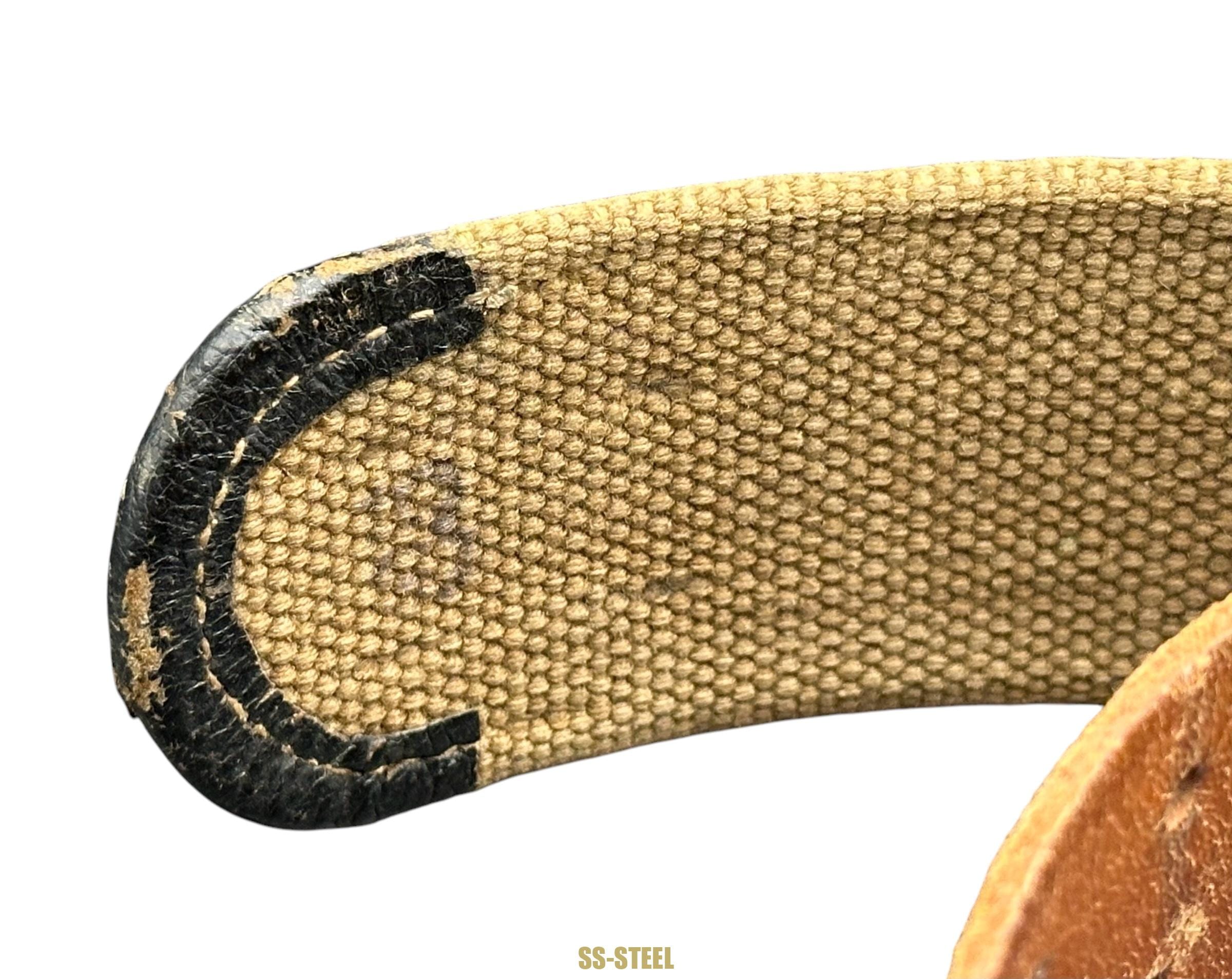 Afrika Korps Belt & Buckle with Canvass Tab - Image 8