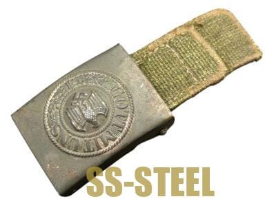 Afrika Korps Belt & Buckle with Canvass Tab - Image 13