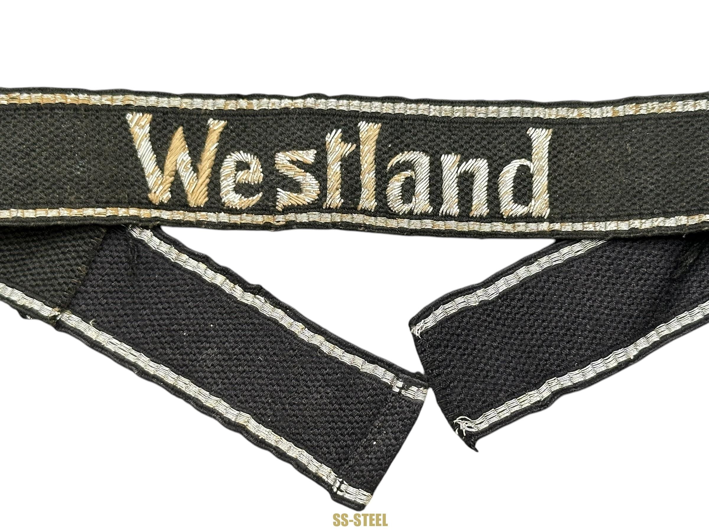 WESTLAND Officer Cuff Title Uniform Removed - Image 2