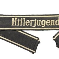 SS Hitlerjugend Cuff Title-Uniform Removed