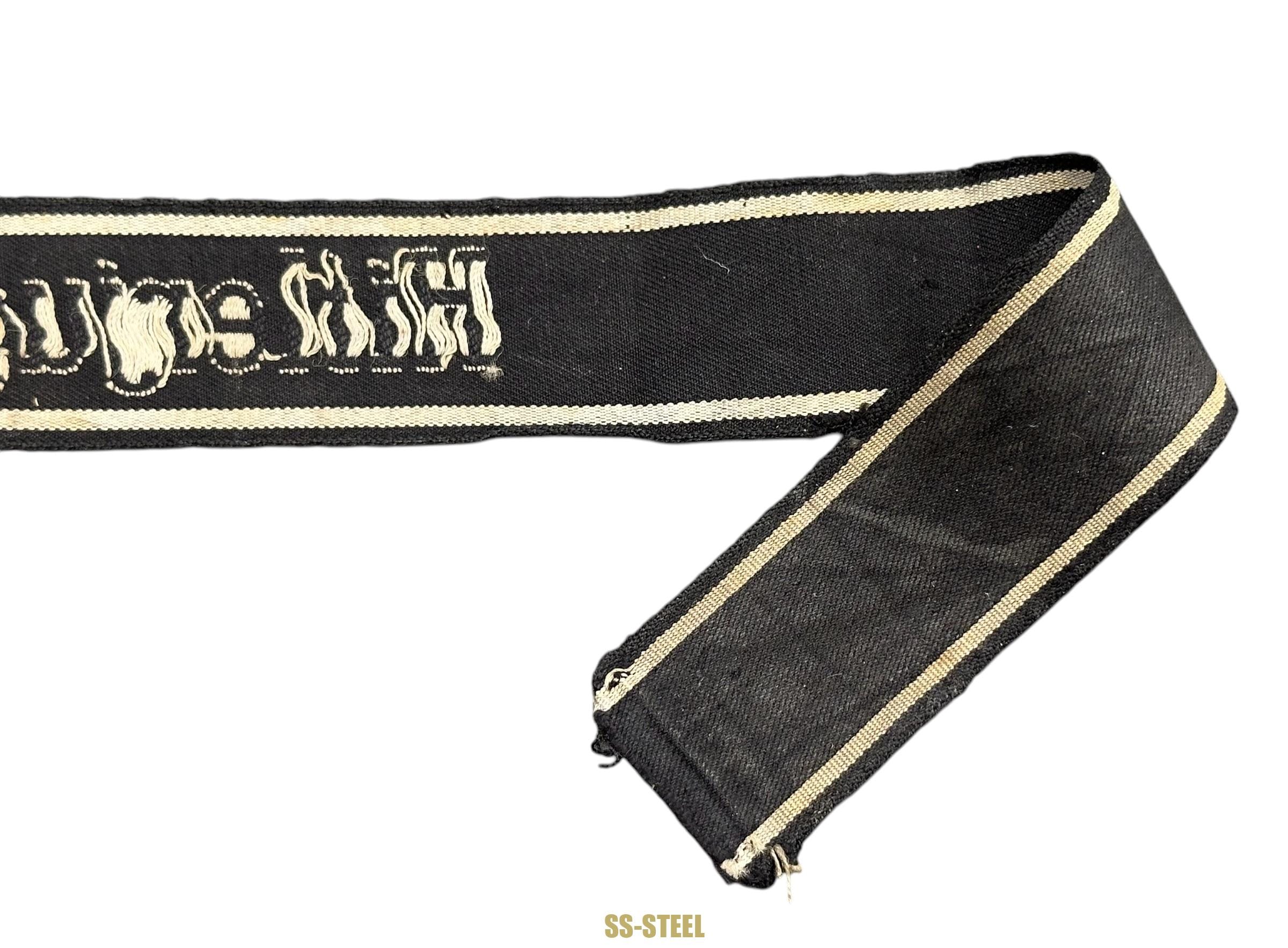 SS Hitlerjugend Cuff Title-Uniform Removed - Image 8