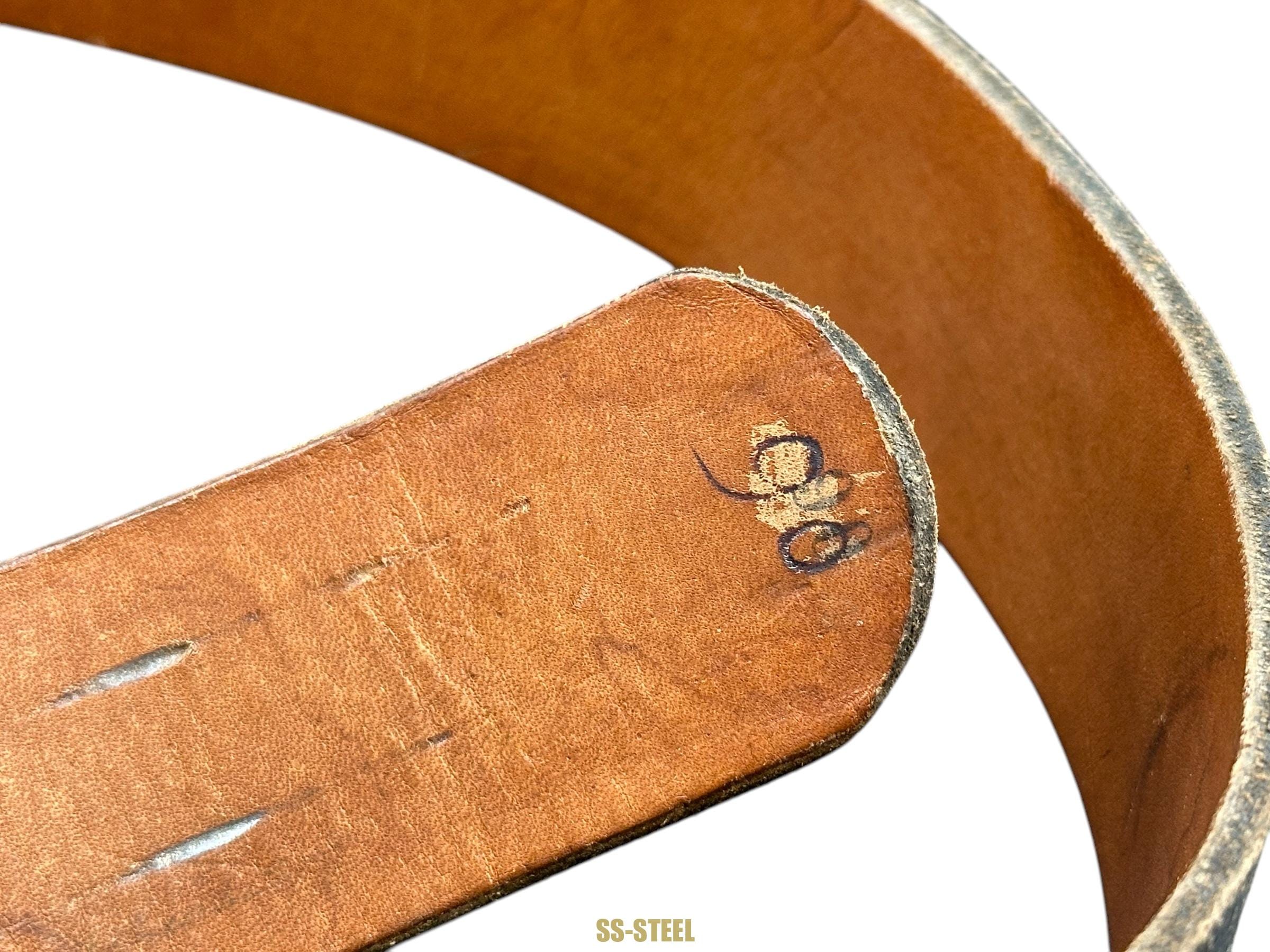 SS Marked Belt VA 413/38 and Buckle O&C - Image 11