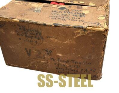 US Veteran Signed Flag M35 NSKK Helmet Map Case Banner-Capture Papers & Box - Image 3