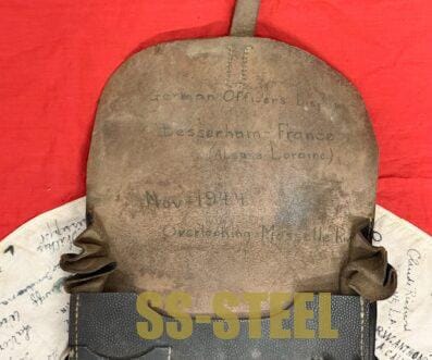 US Veteran Signed Flag M35 NSKK Helmet Map Case Banner-Capture Papers & Box - Image 17