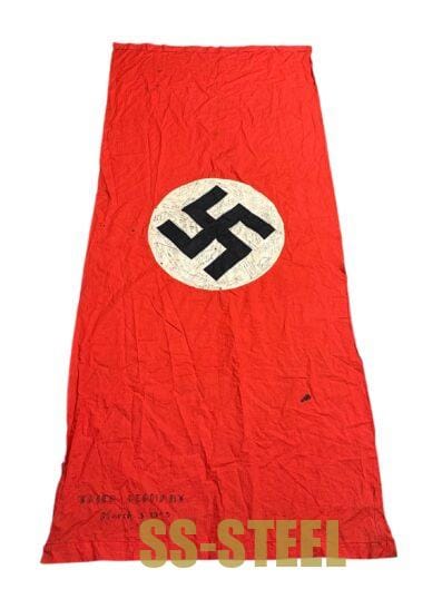US Veteran Signed Flag M35 NSKK Helmet Map Case Banner-Capture Papers & Box - Image 26