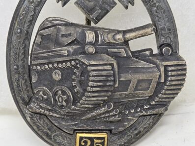 25 Assault Panzer Abzeichen, "Gustav Brehmer" - Image 2