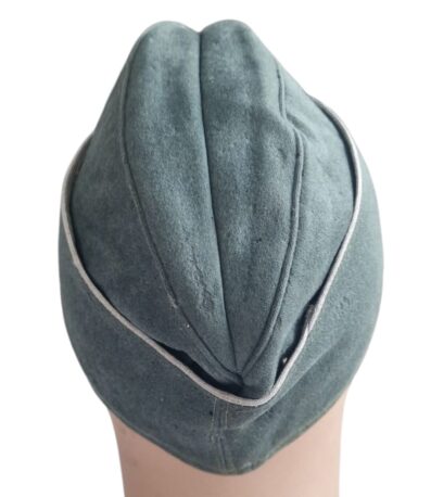 Service Used Waffen-SS Combat Engineer Officer's Schiffchen - Image 2