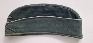 Service Used Waffen-SS Combat Engineer Officer's Schiffchen - Image 8