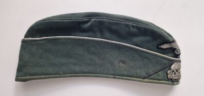 Service Used Waffen-SS Combat Engineer Officer's Schiffchen - Image 7