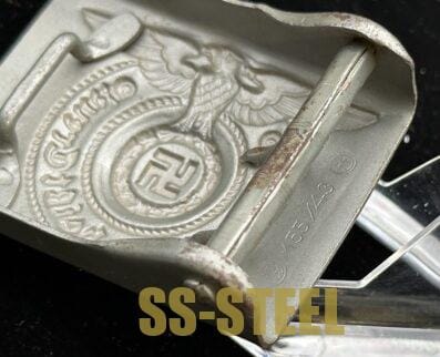 Waffen SS EM/NCO Buckle 155/43-Assmann - Image 7