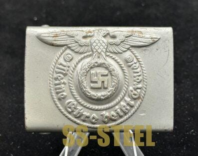 Waffen SS EM/NCO Buckle 155/43-Assmann - Image 9