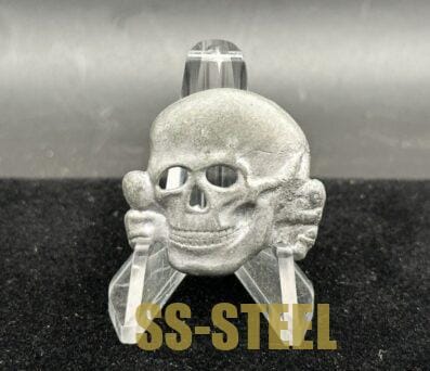 SS Visor Cap Skull by Assmann “GES. GESCH” and Visor Eagle - Image 3