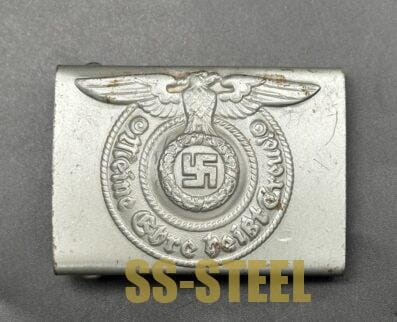 Waffen SS EM/NCO Buckle 155/43-Assmann - Image 2