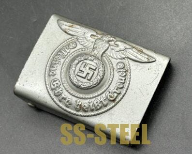 Waffen SS EM/NCO Buckle 155/43-Assmann - Image 4