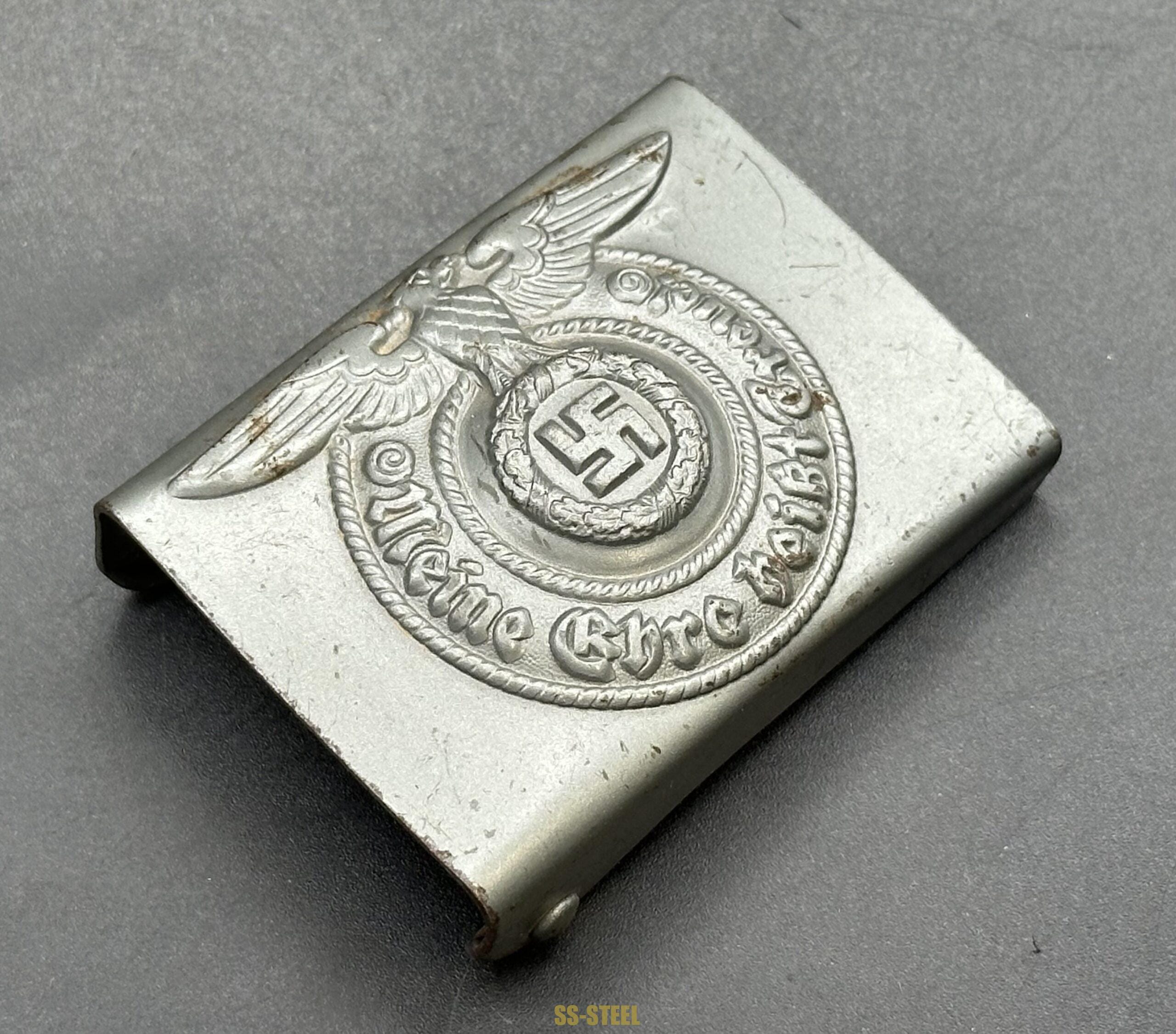 Waffen SS EM/NCO Buckle 155/43-Assmann - Image 5