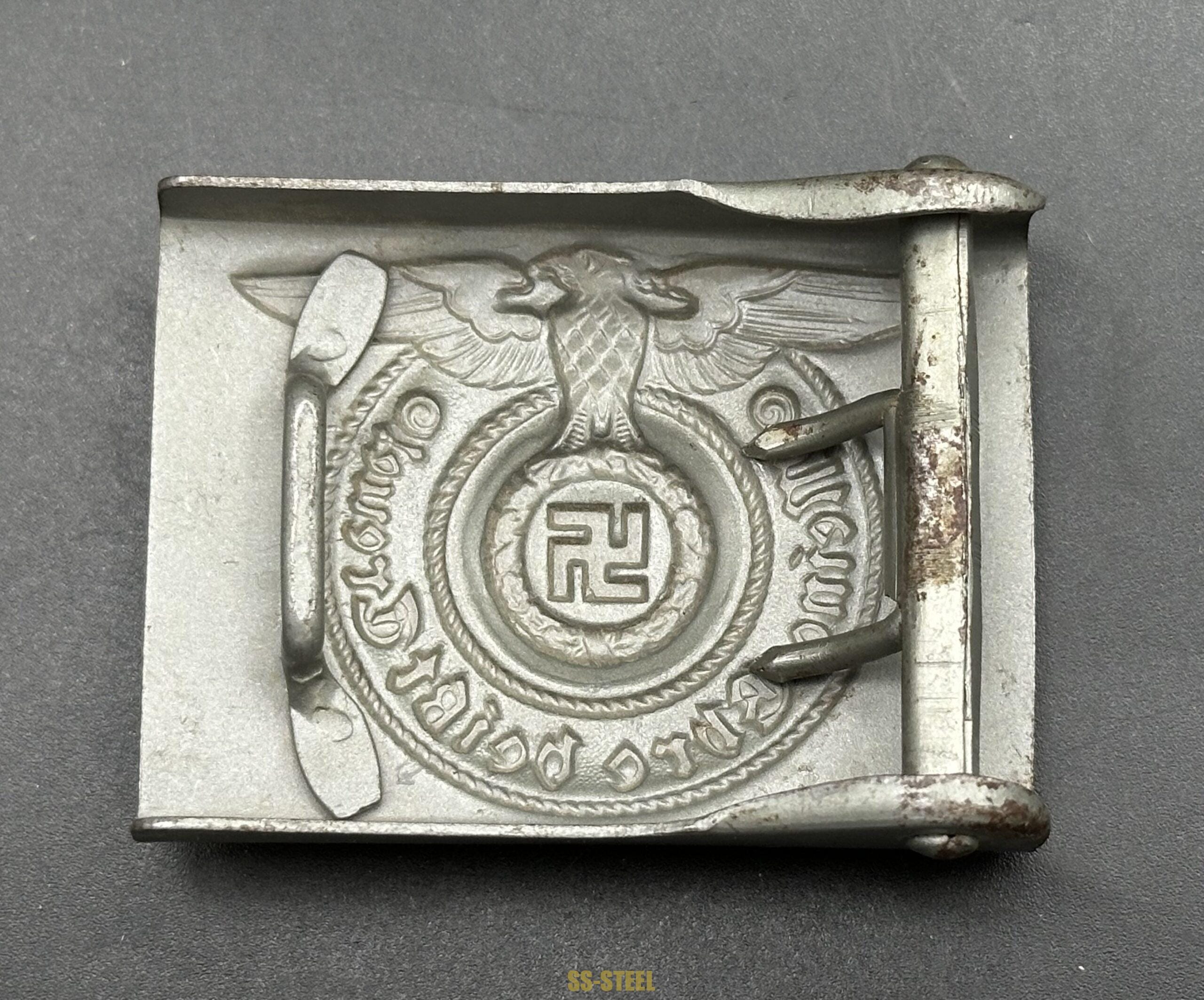 Waffen SS EM/NCO Buckle 155/43-Assmann - Image 6
