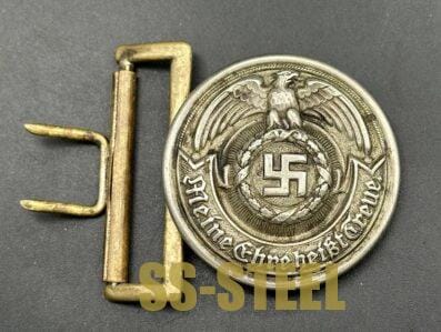 SS Officer Nickel Buckle RZM 35/36-Overhoff & Cie - Image 8