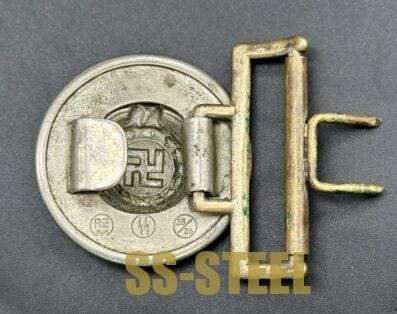 SS Officer Nickel Buckle RZM 35/36-Overhoff & Cie - Image 9