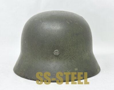 Heer M35 Double Decal Helmet SE68 Overspray/Camo - Image 6