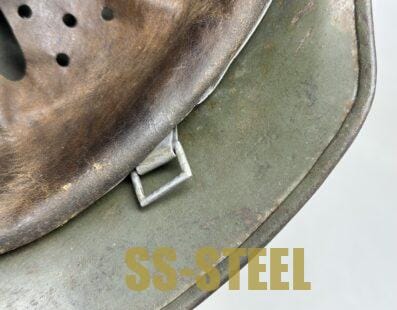 Heer M35 Double Decal Helmet SE68 Overspray/Camo - Image 10