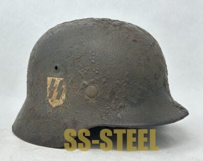 SS M35 Double Decal Helmet ET - Image 3
