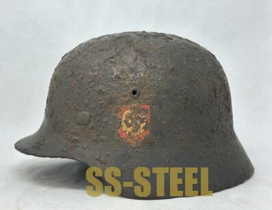 SS M35 Double Decal Helmet ET - Image 5