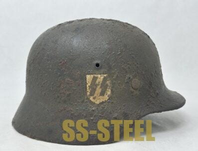 SS M35 Double Decal Helmet ET - Image 2