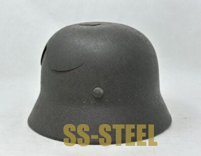 SS M40 Single Decal Helmet Battle Damage - Image 7