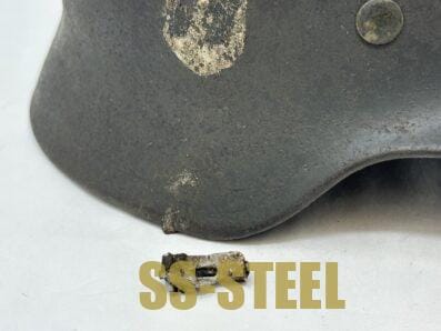 SS M40 Single Decal Helmet Battle Damage - Image 15