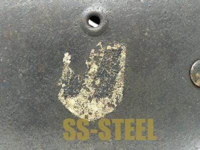 SS M40 Single Decal Helmet Battle Damage - Image 17