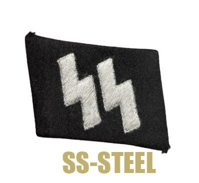 SS EM/NCO Rune Collar Tab with SS RZM Tag