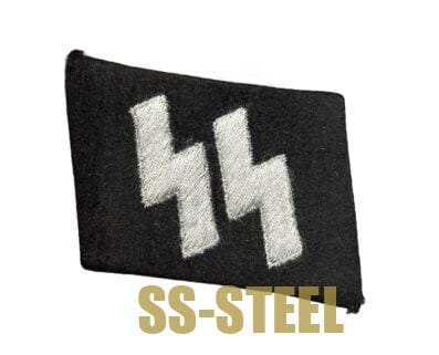 SS EM/NCO Rune Collar Tab with SS RZM Tag - Image 2