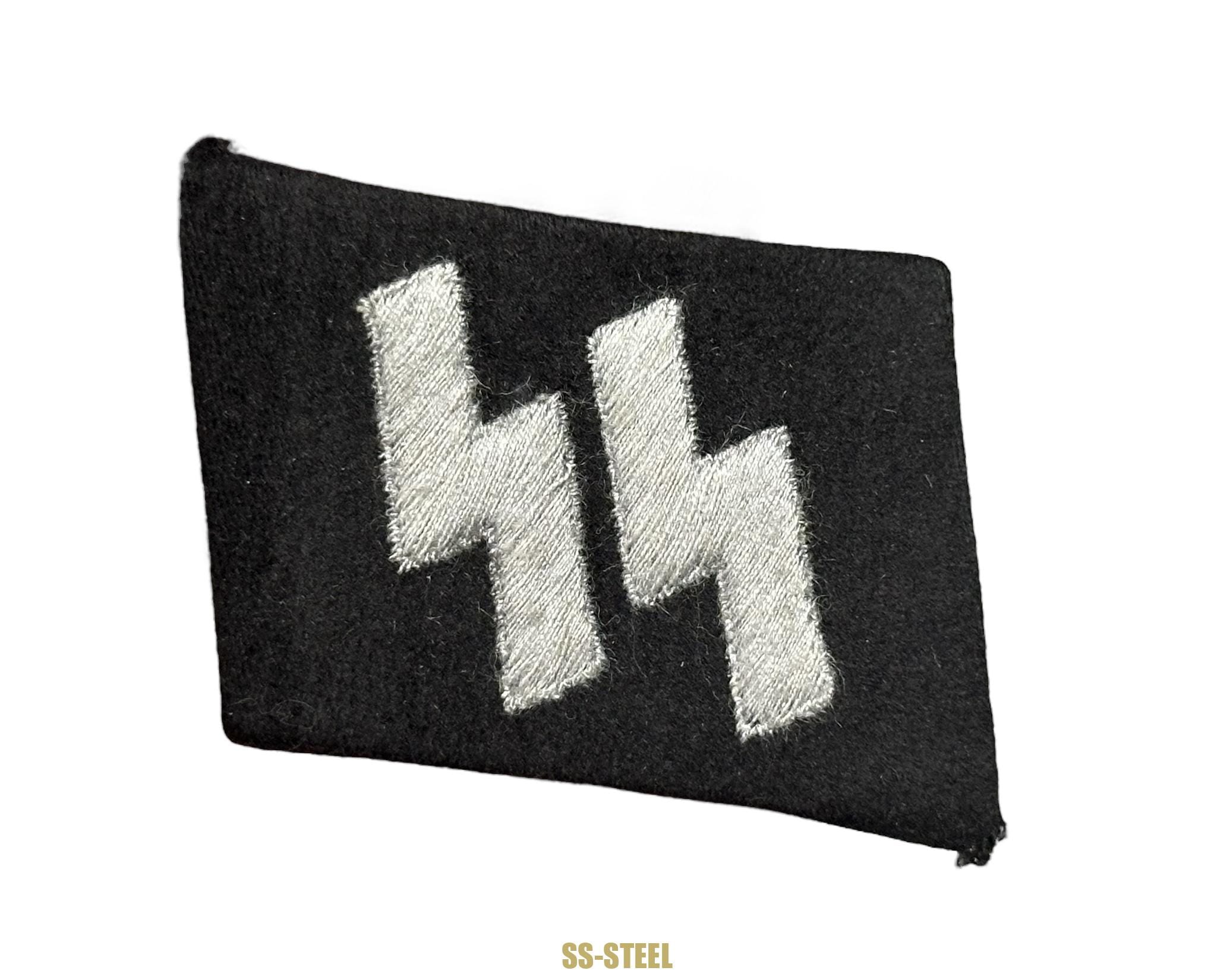 SS EM/NCO Rune Collar Tab with SS RZM Tag - Image 2