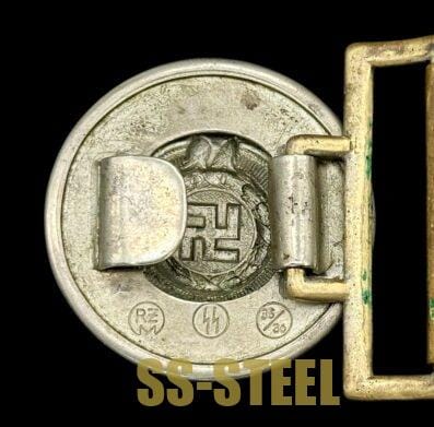 SS Officer Nickel Buckle RZM 35/36-Overhoff & Cie - Image 7