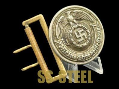 SS Officer Nickel Buckle RZM 35/36-Overhoff & Cie - Image 4